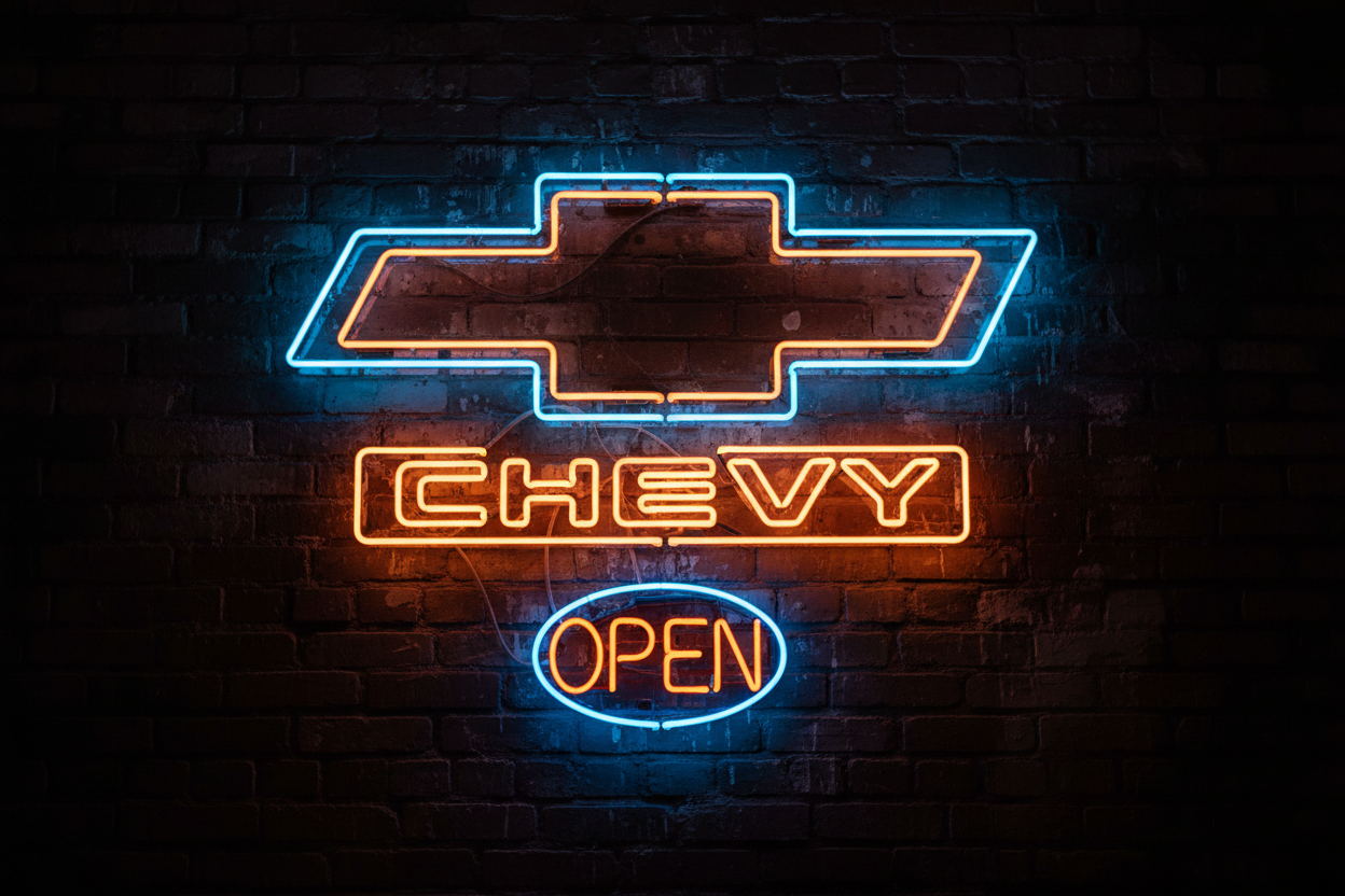 Chevy Neon sign